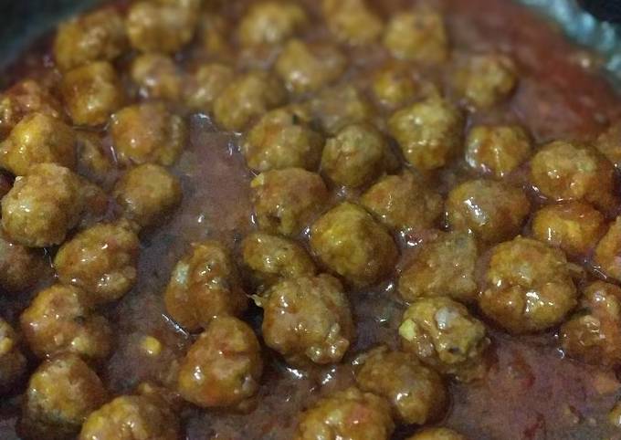 Resep Bistik Bola Daging Ala Ala Swedish Meatball Oleh Rosa Redia Cookpad