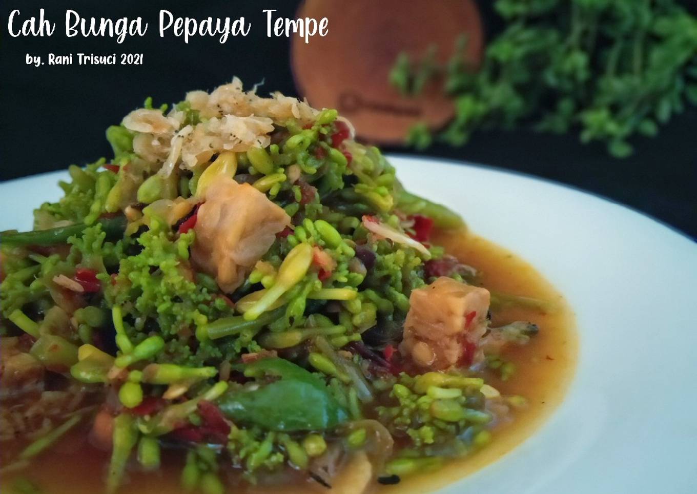 Cah Bunga Pepaya Tempe