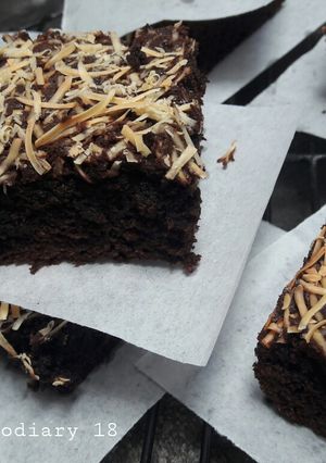 Foto resep Brownies keju