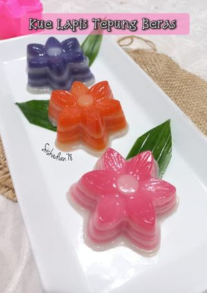 Foto resep Kue Lapis Tepung Beras