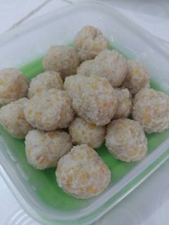 Foto resep Bakso ayam wortel