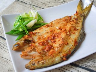 奶油味噌醬烤午仔魚 烤箱料理