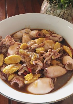 Foto resep Cumi Asam Manis