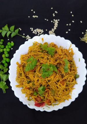A picture of Vermicelli Upma.