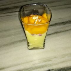 A picture of Mango custard.