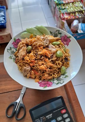 Foto resep Mie sukses goreng petai