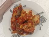 Ayam Goreng dan Kentang Balado