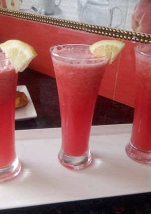 صورة لوصفة عصير دلاع 🍉🍉