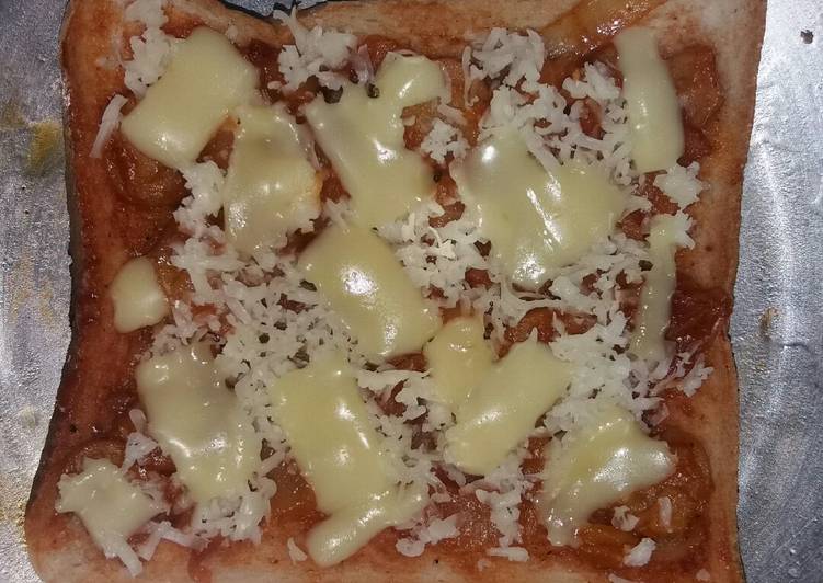 Resep Pizza Roti Tawar, Sempurna