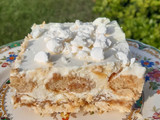Postre fácil de dulce de leche y crema