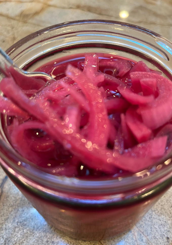 A picture of Pickled onion.