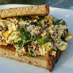 Una foto de Healthy sándwich