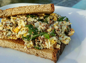 Una foto de Healthy sándwich