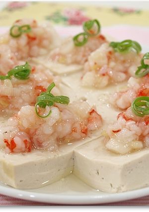 豆腐鑲蝦 的食譜成品照片