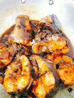 Hình của món Cá lóc kho nước dừa.