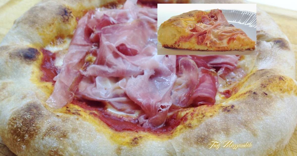 Ricetta Pizza Come In Pizzeria Di Tony Mazzanobile Cookpad
