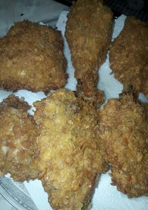Una foto de Pollo estilo KFC