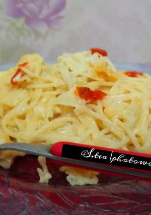 Foto resep Creamy Spaghetti Carbonara (ala kost)