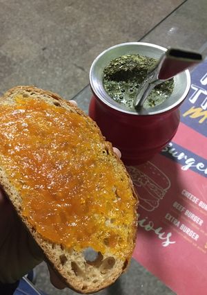 Una foto de Dulce de zapallo
