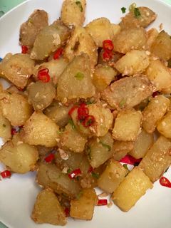 Foto resep Kentang cabai garam