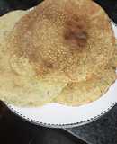 Crepes de garbanzos y finas hierbas (apto veganos)