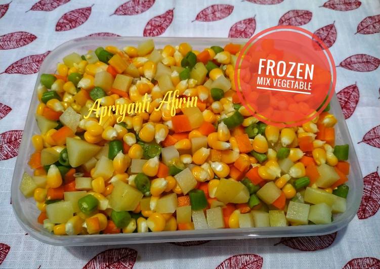 Resep Frozen Mix Vegetable Anti Gagal