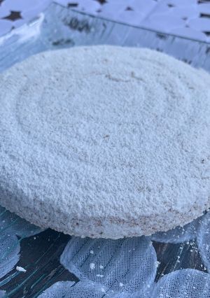 Une photo de Gâteau coton ou gâteau aux blancs d’œufs
