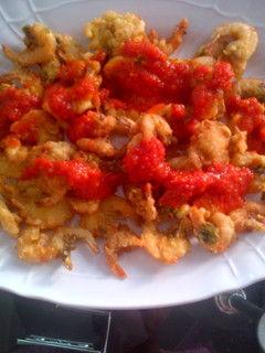 Foto resep udang krispy pedas manis