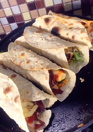 Foto resep Taco/tortila Sayur Gulung