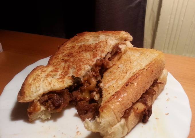 Simple Way to Prepare Perfect Bulgogi Kimchi Grilled Cheese