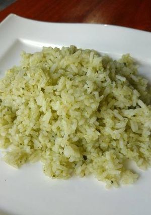 Foto de Minha técnica para arroz (com um toque verde)
