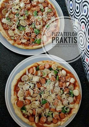 Foto resep Pizza teflon praktis