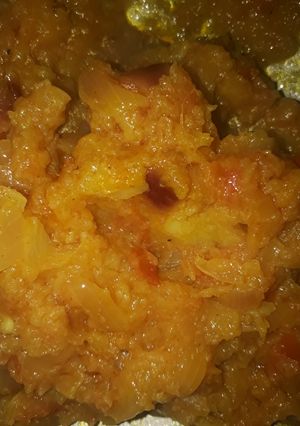 A picture of Sweet and spicy shalgam (turnip).