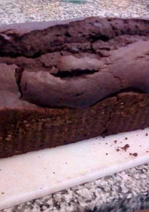 Una foto de Budín de naranja con harinas de algarroba y arroz (gluten free)