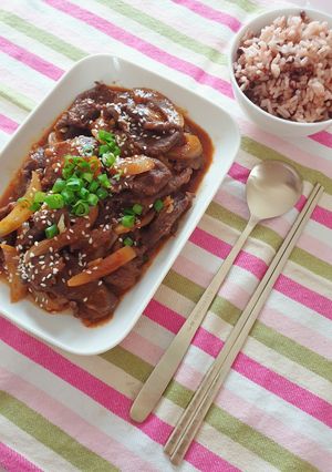 Foto resep Korean Spicy Beef Bulgogi