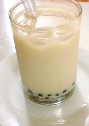 Hình của món Trà sữa trân châu.