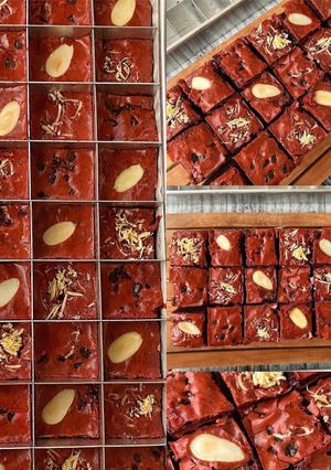 Foto resep Red Velvet Brownies
