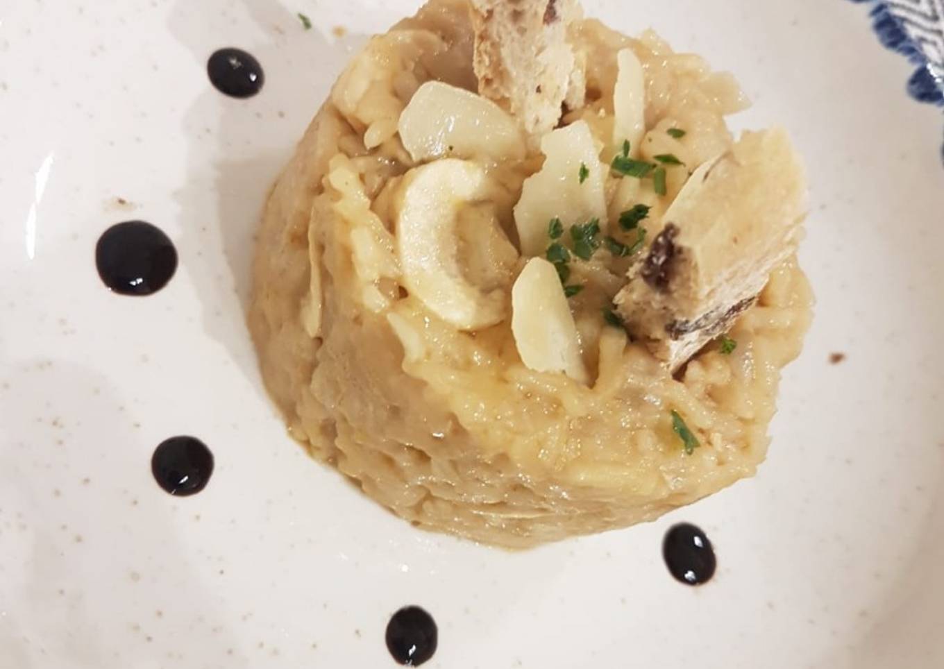 Risotto au fumet de gambas