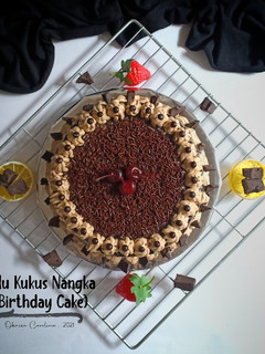 Foto resep Bolu Kukus Nangka (Birthday Cake)