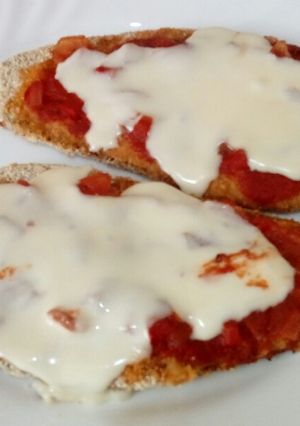Una foto de Milanesas de berenjena