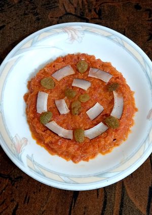 A picture of Carrot halwa 🥕 🥕.