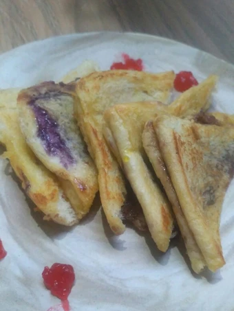 Langkah Gampang Membuat Resep Roti panggang teflon yang Sempurna Anti Ribet, Uenak Banget