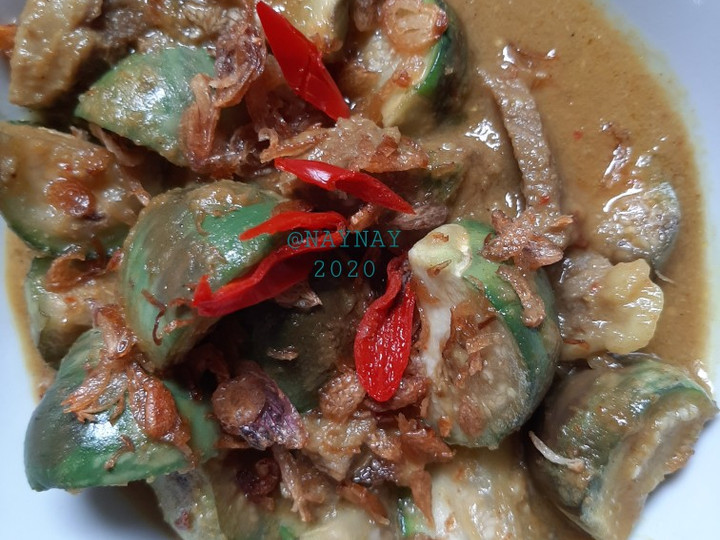  Resep  memasak Terong Kuah Santan dijamin menggugah selera