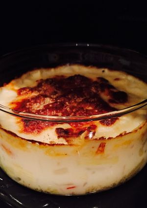 Hình của món Macaroni Gratin Nui Bỏ Lò.