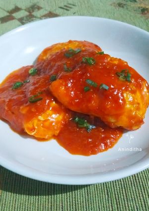 Foto resep Sambal telur goreng