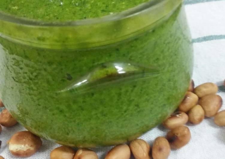 Recipe of Favorite Falahari chutney #feast