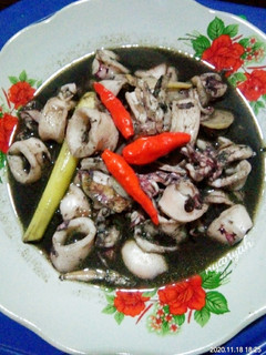 Foto resep Cumi masak hitam