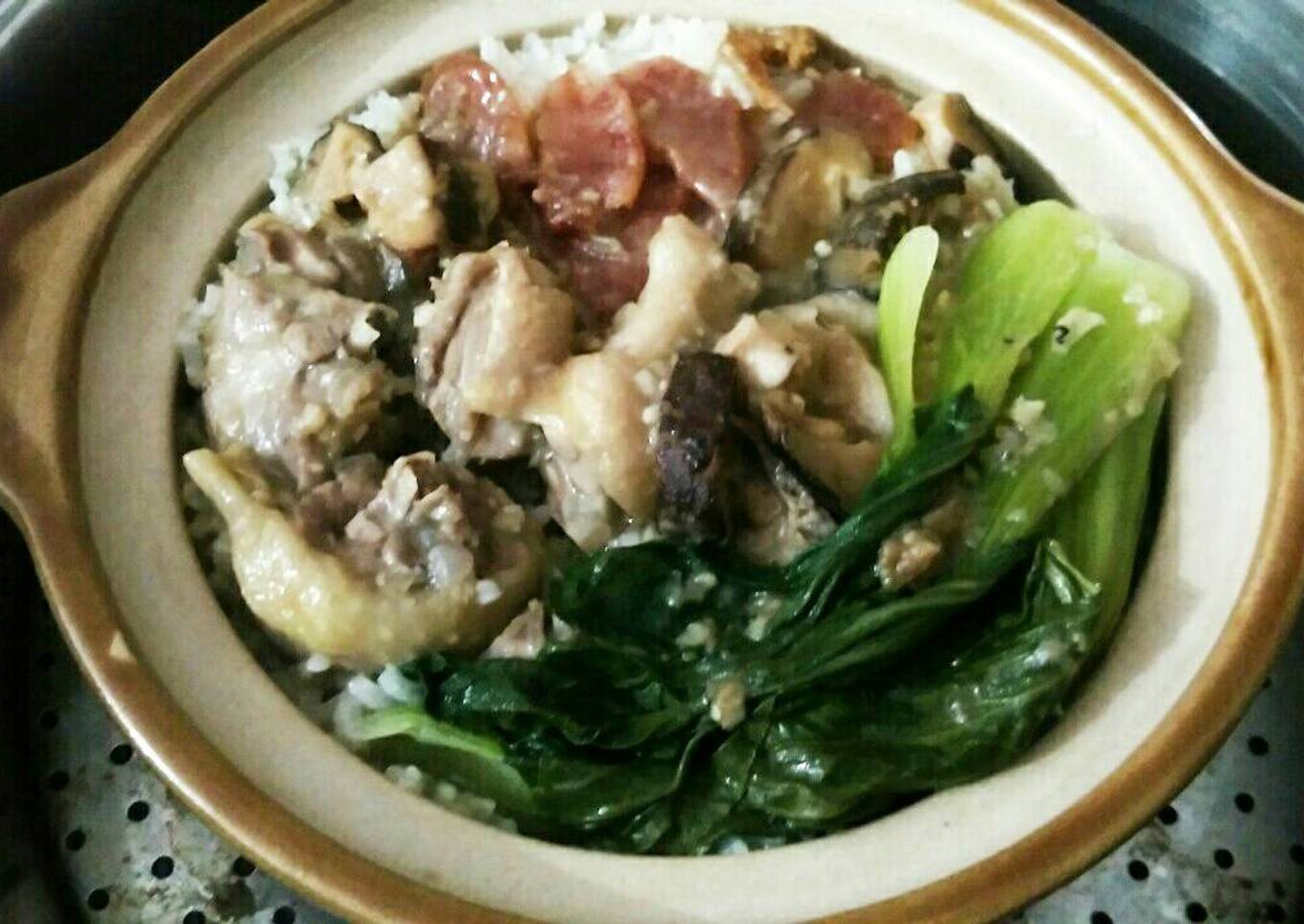 Nasi hainan ayam claypot