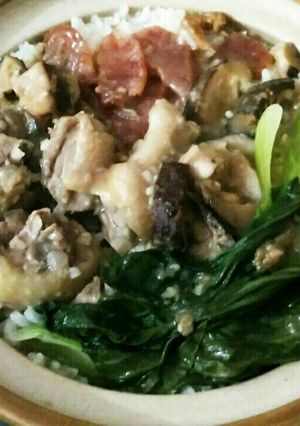 Foto resep Nasi hainan ayam claypot
