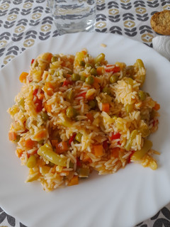 Foto principal de Arroz basmati con verduras